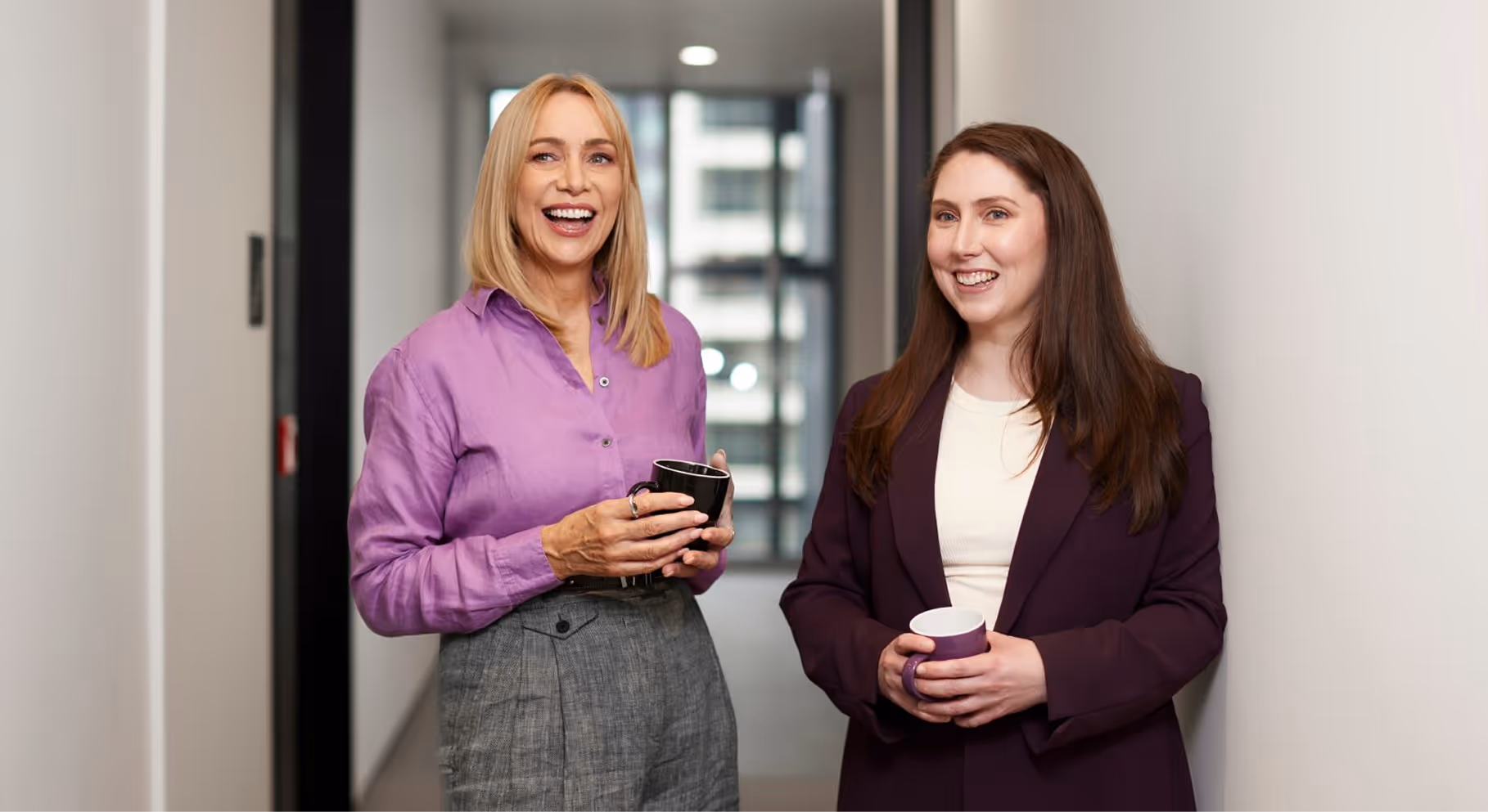 A photo of the two co-founders Alison Mau and Zoë Lawton.